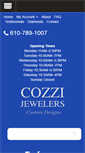 Mobile Screenshot of cozzijewelers.com